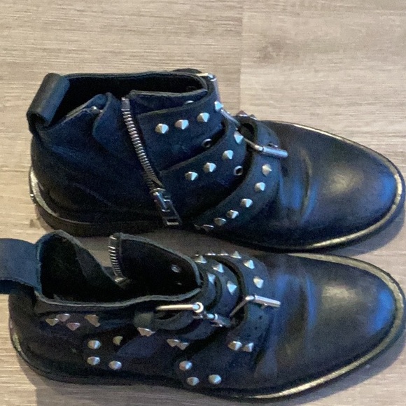 Zaidig and Voltaire studded black boots - Picture 2 of 5